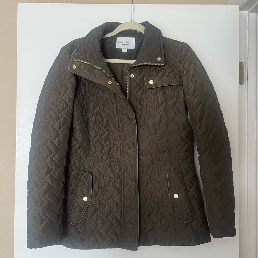 Cole Haan Signature Quilted Jacket, Size M